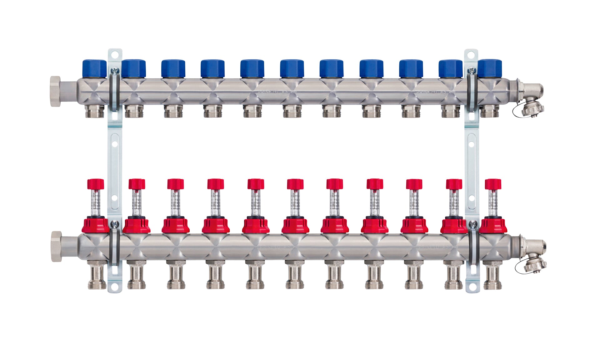 Heizkreisverteiler Edelstahl 11 Heizkreise